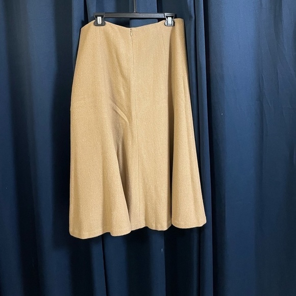 Lauren Ralph Lauren light Brown Skirt Size 12 - Picture 3 of 11